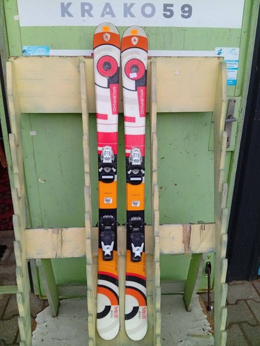 Narty freestyle Dynastar team serial 125 cm. Serwis Krako59.