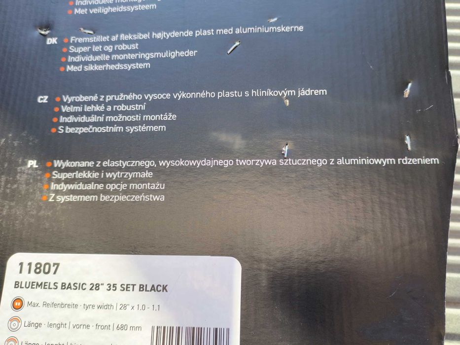NIEUŻYWANE błotniki SKS bluemels 28' ! 35mm !