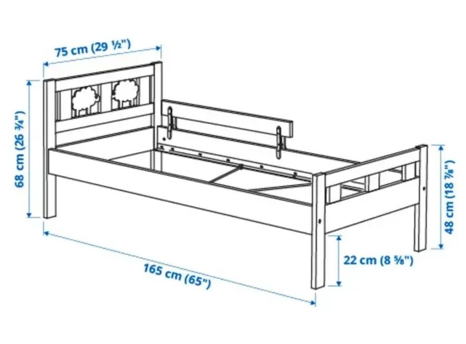 Ліжко дитяче IKEA