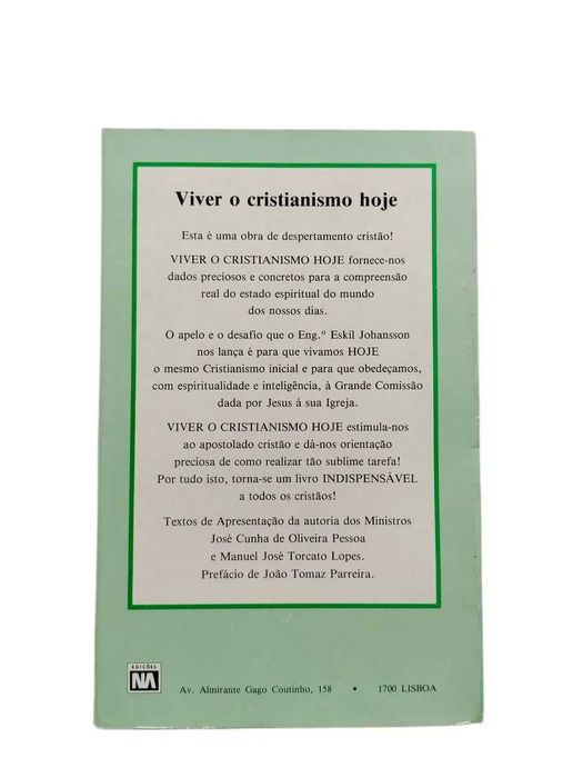Viver o Cristianismo Hoje (oferta de portes)