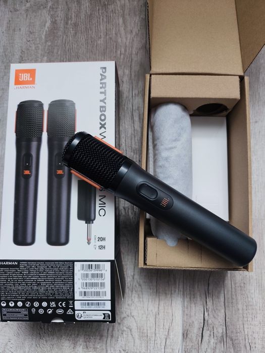 JBL PartyBox Wireless Mic – 2 mikrofony bezprzewodowe