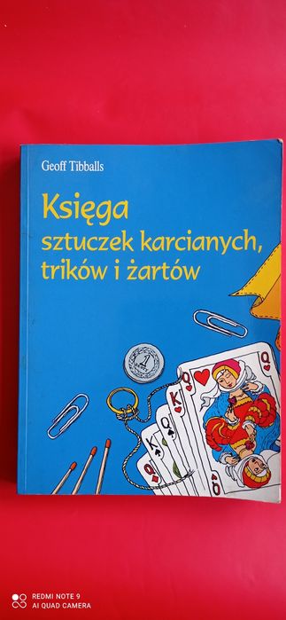 Księga sztuczek karcianych trików i żartów