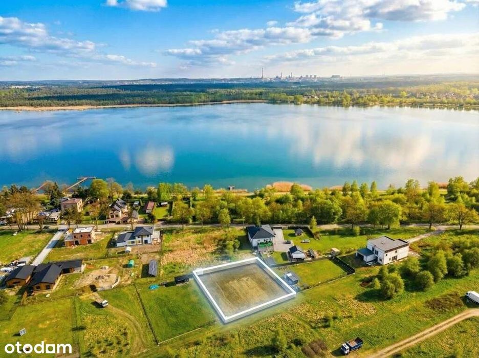 Działka budowlana z widokiem na jezioro Pogoria