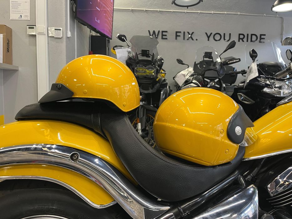 Kawasaki VN 900 C de 2007 ( Vulcan 900). Uma custom de referencia