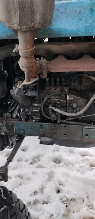 Трактор Т-40 на ходу