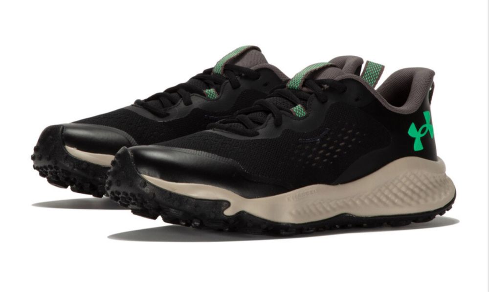 Чоловічі чорні кросівки UA Charged Maven Trail Оригінал