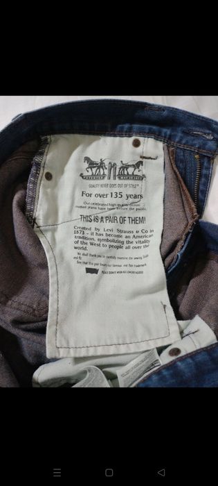 Levi's Jeans 504 como novas