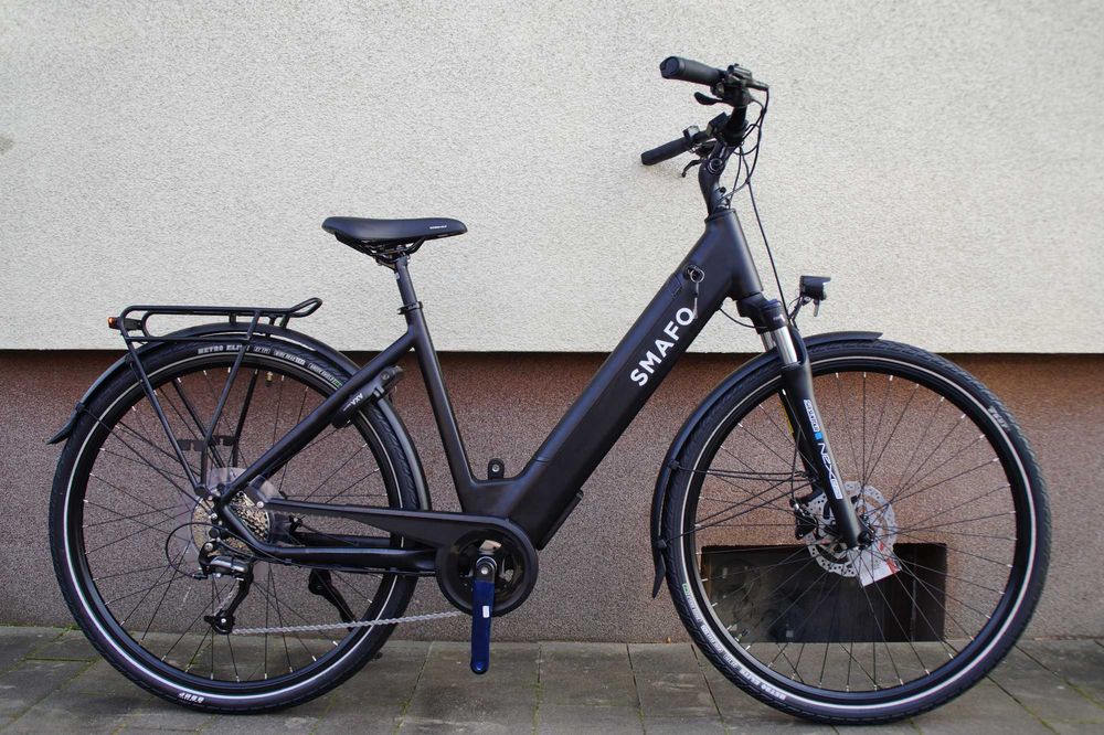 Rower elektryczny napęd bafang bateria tuba 522wh