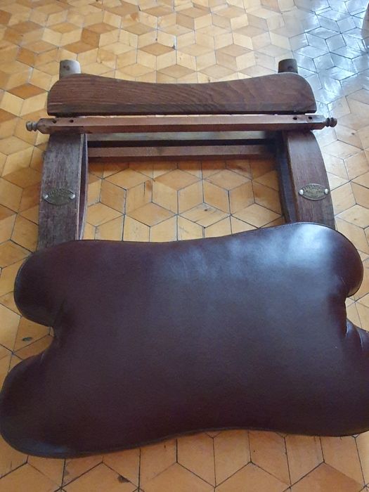 Taboret koziołek PRL