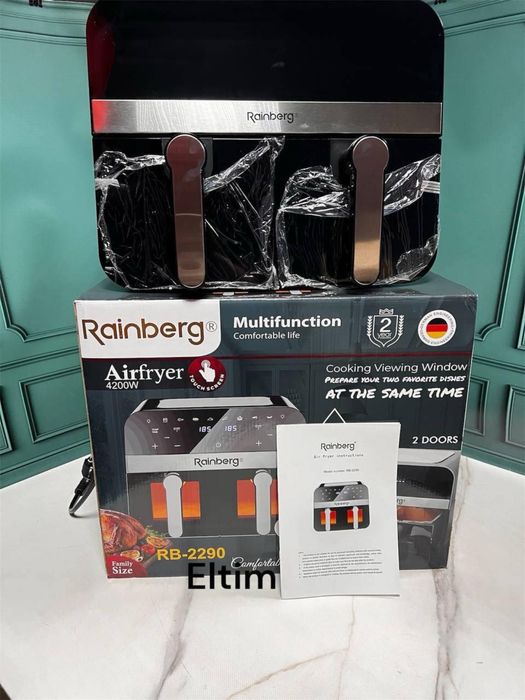 Аерогриль Rainberg RB-2290 4200 Вт 13 л,  аерофритюрниця мультипіч