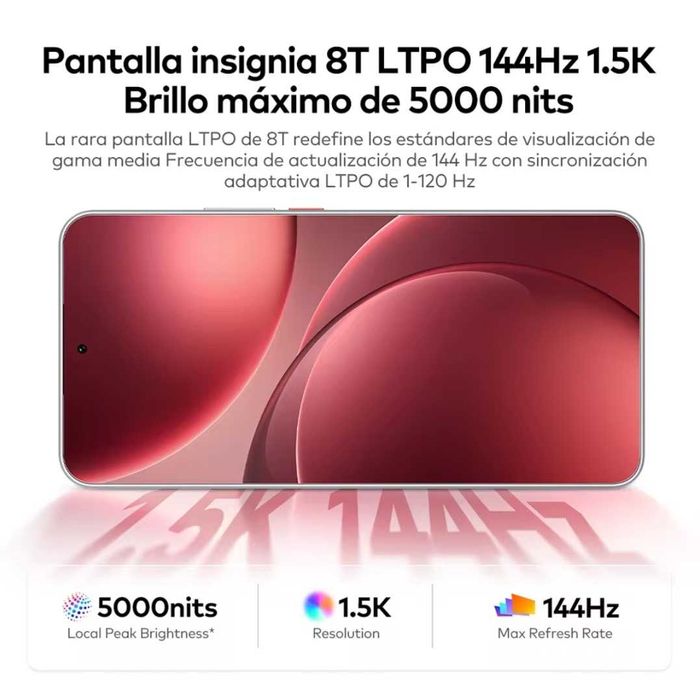 Meizu Lucky 08 5G Black, 8/256 Gb, 144 Hz, 6000 mAh, Global