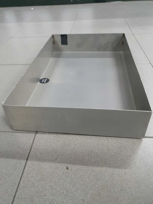 Tabuleriros em inox 40cmx26cmx7cm