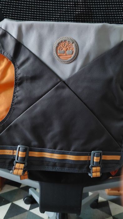Timberland Mala a tiracolo Cinza e laranja .