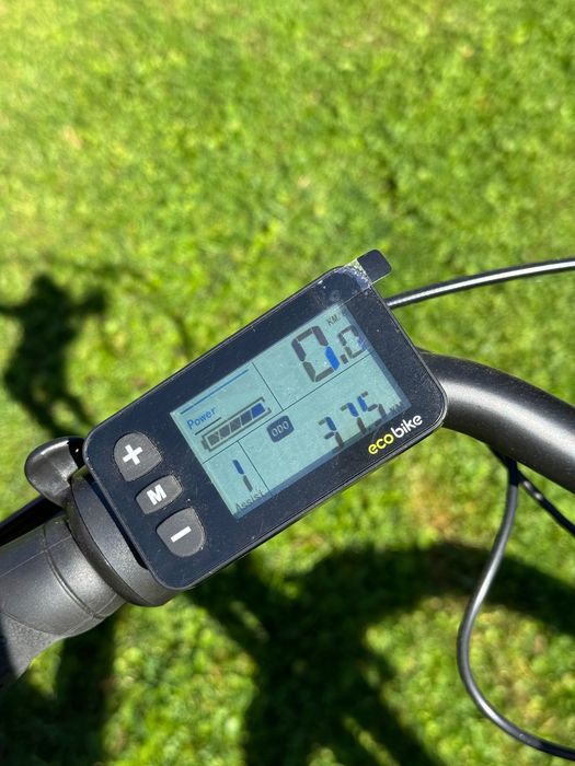 Rower elektryczny ecobike traffic beige