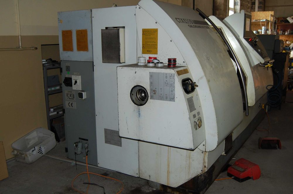 Tokarka CNC DMG Gildemeister CTX400 V5 Oś C wrzeciono przechwyt