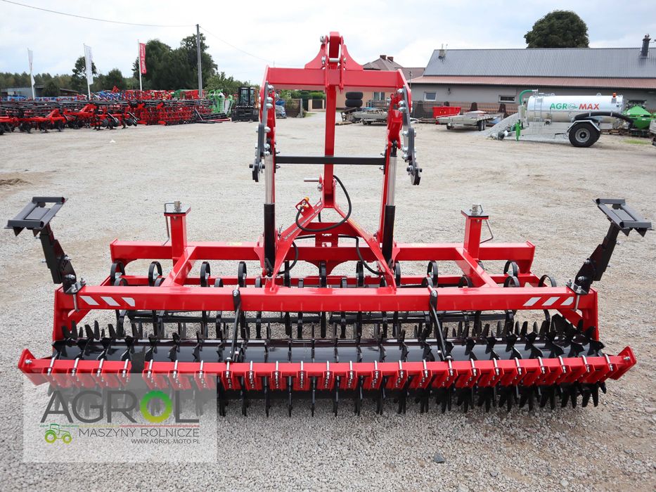 Agregat uprawowo-siewny "PAPUG" AGRO-FACTORY 3.0 m Agregat przedsiewny