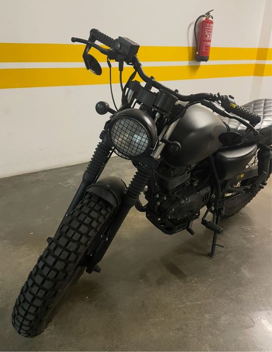 Mota Mutt Fat Sabbath 125cc Black Matt