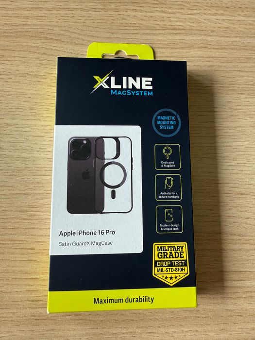 Etui XLINE MagSystem Satin GuardX MagCase do Apple iPhone 16 Pro