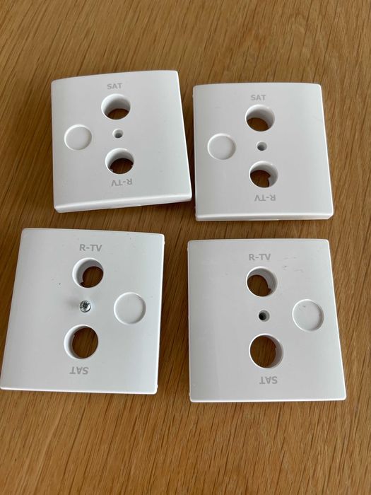 Conjunto de espelhos diversos EFAPEL branco