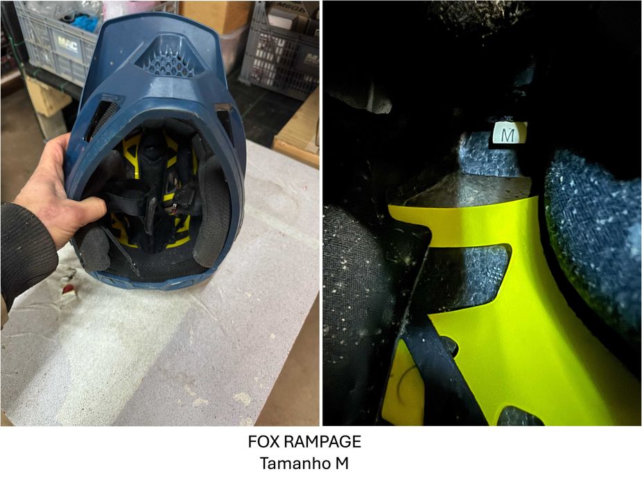 Capacete MTB/BTT da Fox Racing - VER VÁRIOS