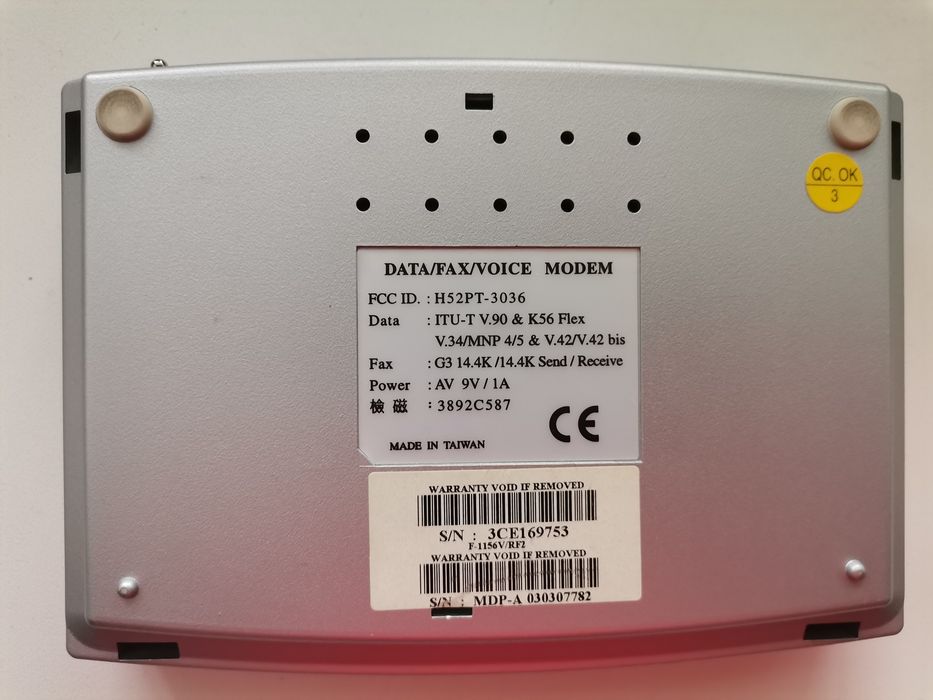 Факс модем GVC F2000