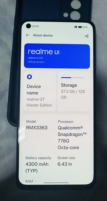 Realme GT  Master Edition 5G