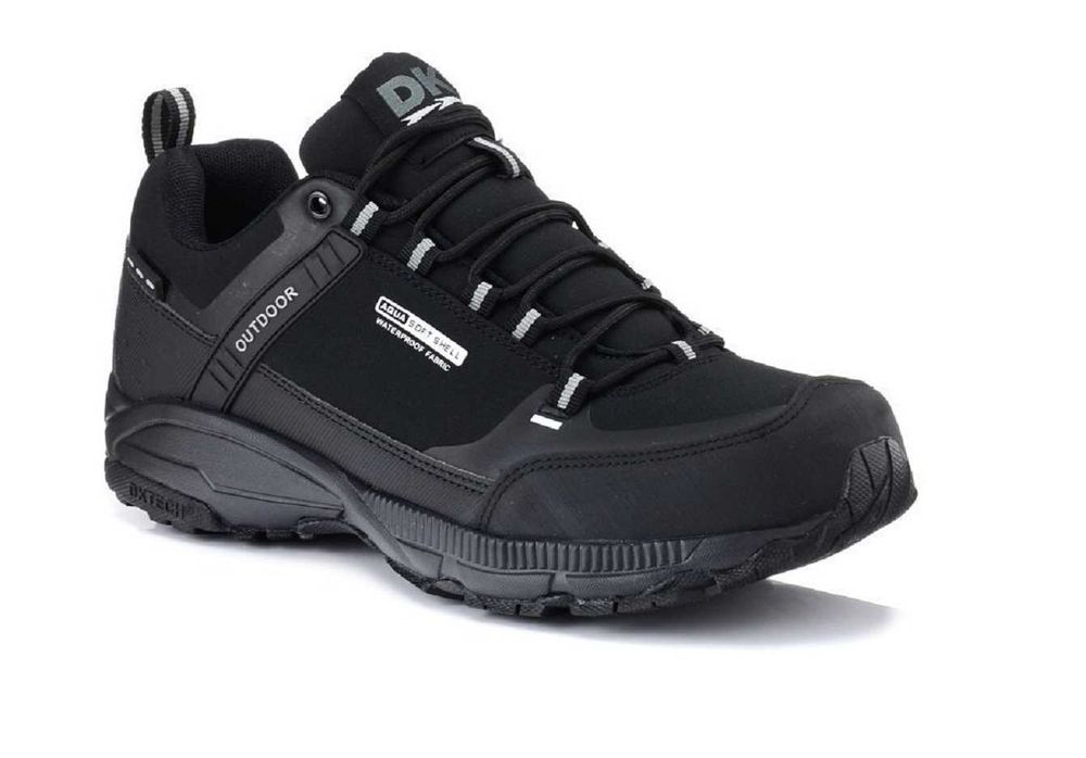 Czarne Buty Trekkingowe 36-46 DK Soft Shell HIT
