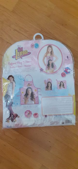 Conjunto avental Luna para crianças.