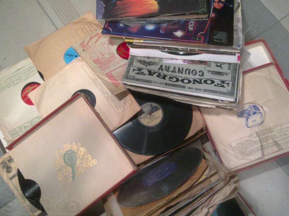 Коллекция пластинок СССР