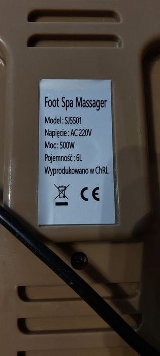 Foot Spa, masażer do stóp