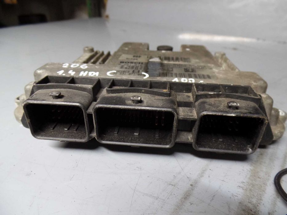 Mar66 Sterownik silnika komputer peugeot 206 1.4HDI wysyłka części