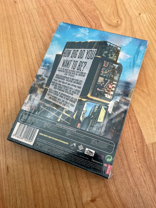 Jogo Computador Novo/Selado - Tycoon City New York (Atari 2006)