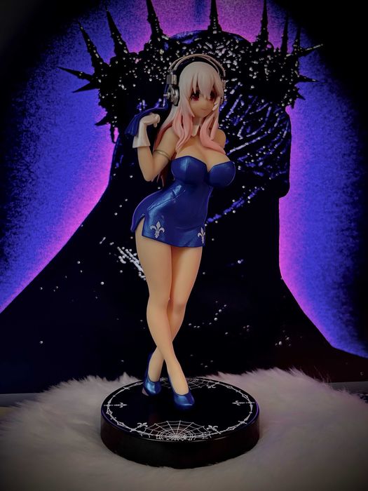 Figurka Super Sonico Concept Figure Holly Girl Blue Goth