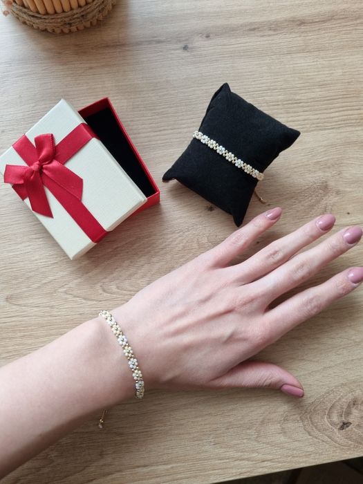 Delikatna bransoletka hand made