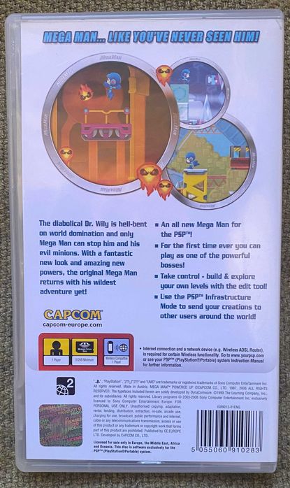Mega Man Powered UP - Sony PSP