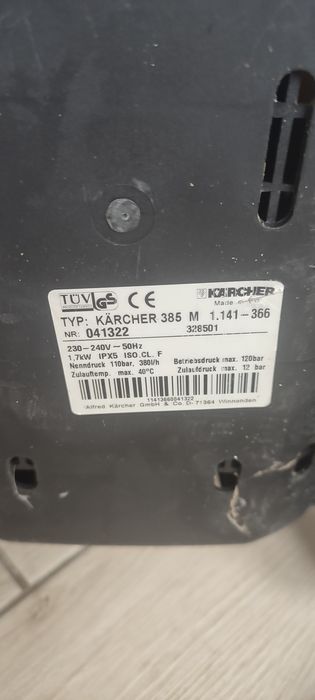 Мийка для дому Karcher K385 M