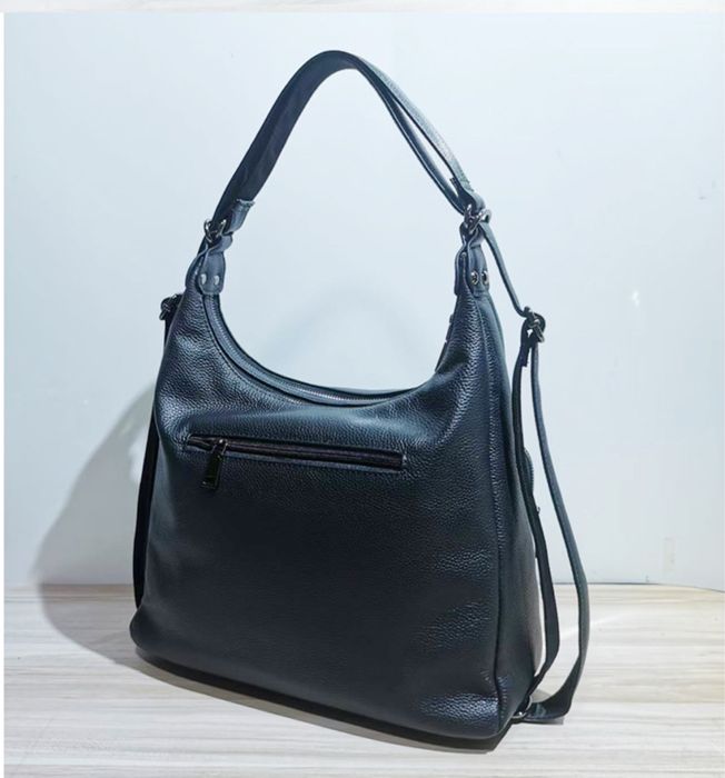 Жіноча шкіряна сумка рюкзак