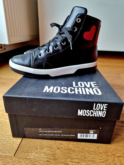 Love Moschino Sneakersy wysokie