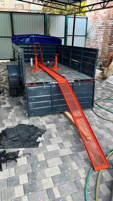 Підставка для ендуро та кросових мотоциклів на причіп, мото підставка