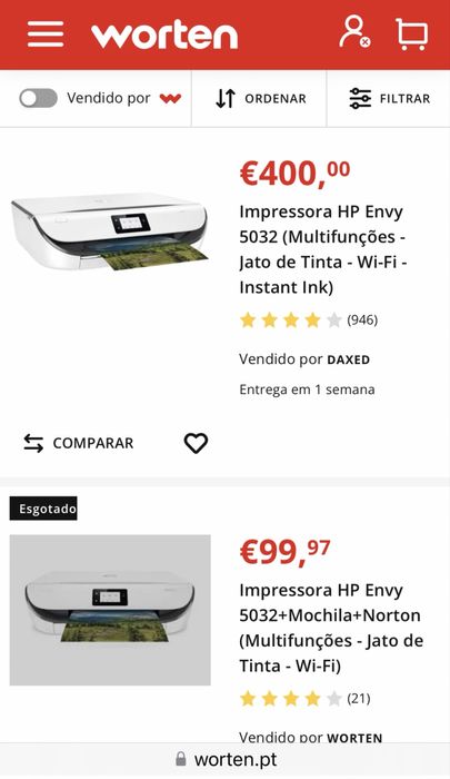 Impressora HP Easy Connections Envy Instant Ink (NOVA)