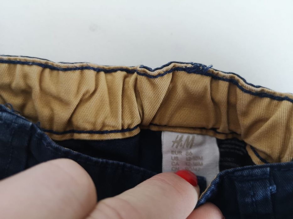 Zestaw spodnie body marynarka wiosenna H&M 86
