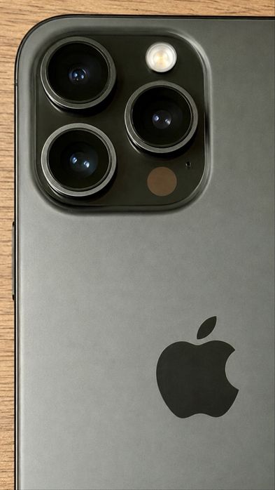 iPhone 15 Pro Max 256GB | Titânio Preto | 86% Bateria | Fatura de compra ago24
