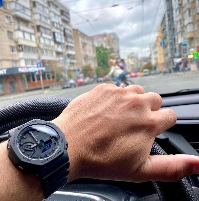 Часы Casio G-SHOCK GA-2100-1A1 ! Оригинал! Фирменная гарантия 2 года!