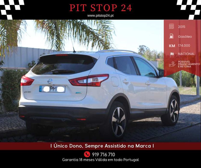 Nissan Qashqai 1.5Dci 174Mil c/Garantia