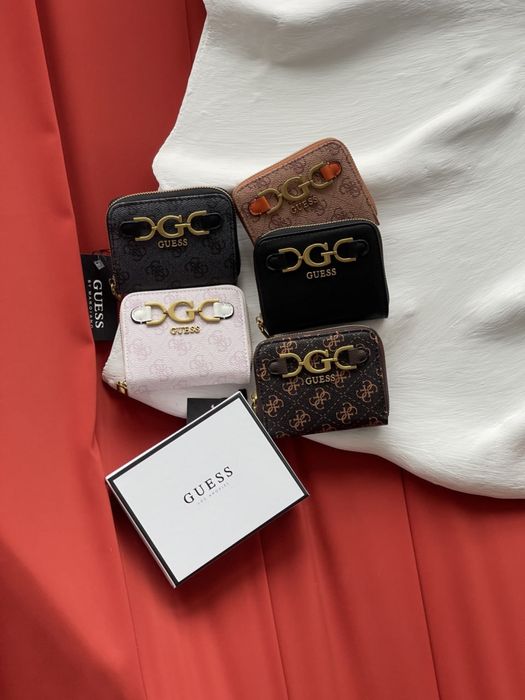 Люкс! Маленький жіночий гаманець Гес. Небольшой женский кошелек Guess