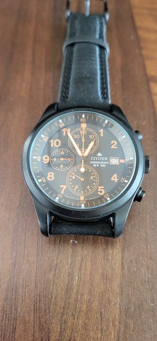 Zegarek Citizen Promaster Black chronograf 100m