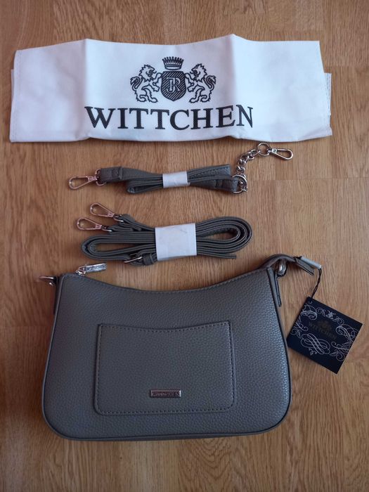 Кросс-боди Wittchen, серая, новая