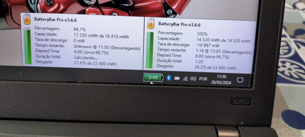 Lenovo X260 Laptop, Intel Core i5-6200U, 2.3/2.4 GHz (22)64751097622914122