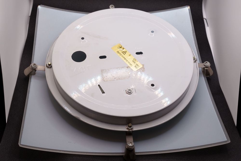 Candeeiros de tecto planos (conjunto de 2)