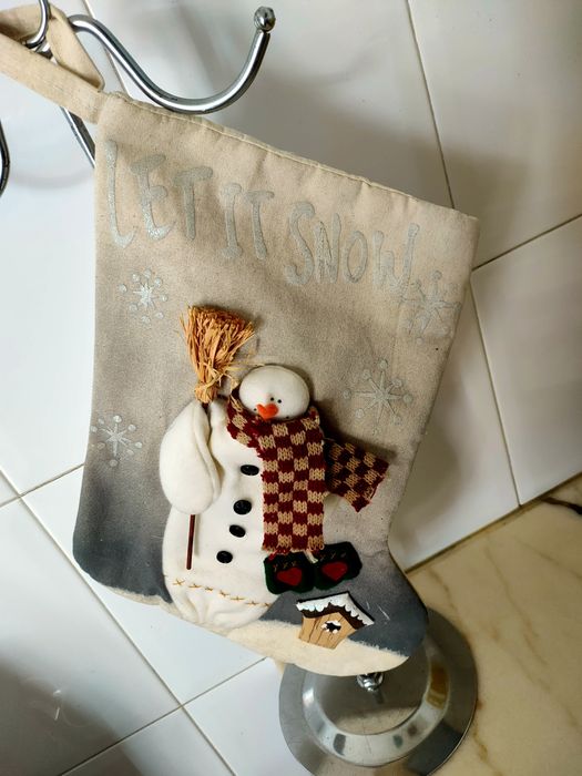 Bota Nova para prendas de Natal artigo artesanato